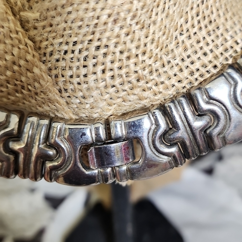 VINTAGE 90's chunky statement necklace - Picture 3 of 5